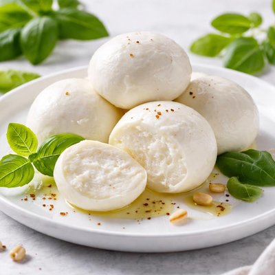 Vegan mozzarella cheese