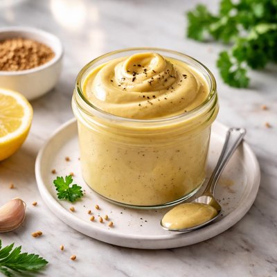 Vegan mustard sauce