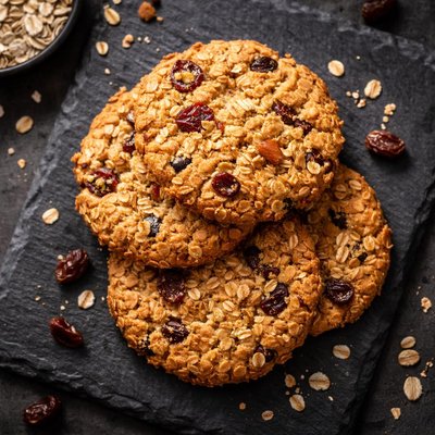 Vegan oat cookie