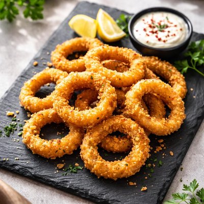 Vegan onion rings