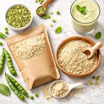 Vegan pea protein powder