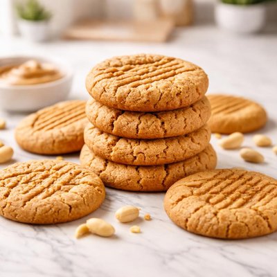 Vegan peanut butter cookie