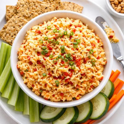 Vegan pimento cheese