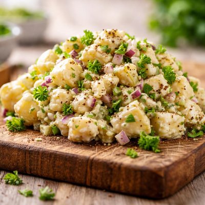 Vegan potato salad