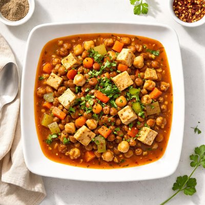 Vegan protein stew