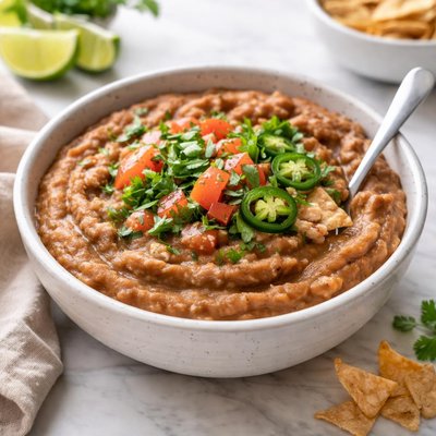 Vegan refried beans