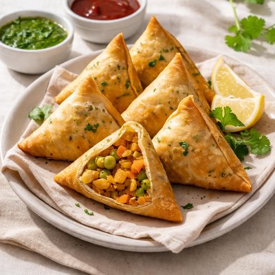 Vegan samosa