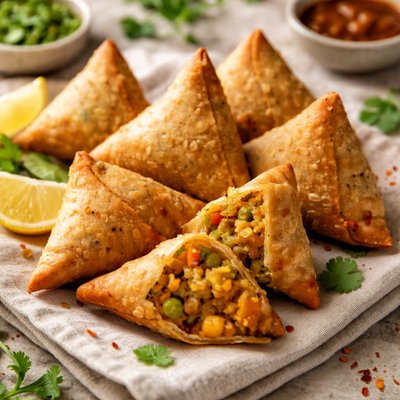 Vegan samosas