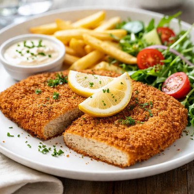 Vegan schnitzel