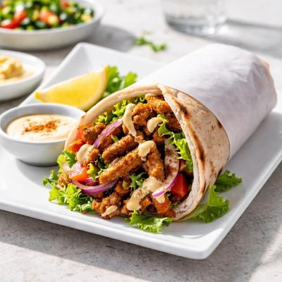 Vegan shawarma