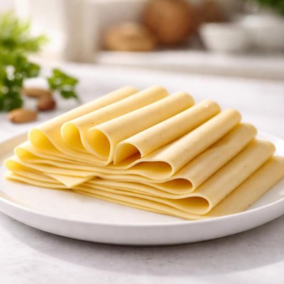 Vegan sliced cheese