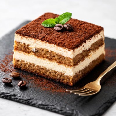 Vegan tiramisu