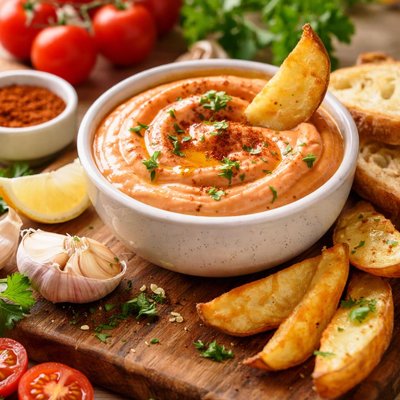 Vegan tomato aioli