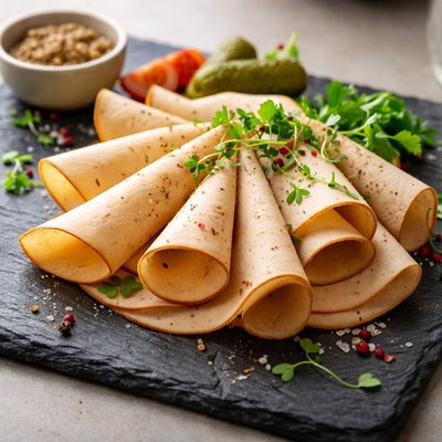 Vegan turkey deli meat