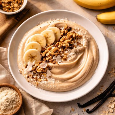 Vegan vanilla protein