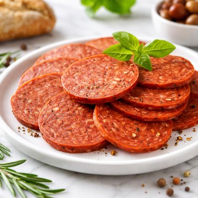 Vegane salami