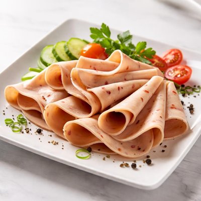 Veganer schinkenspicker