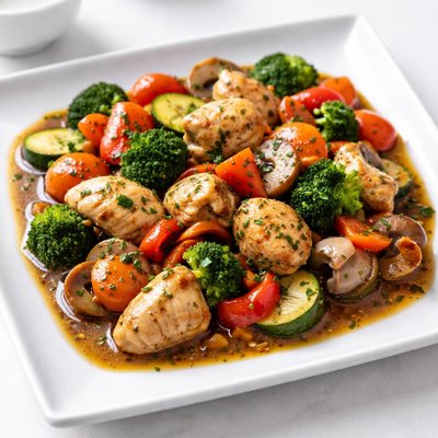 Vegetable and poultry sauce