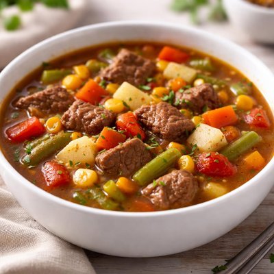Vegetable beef soup