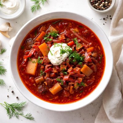 Vegetable borsch