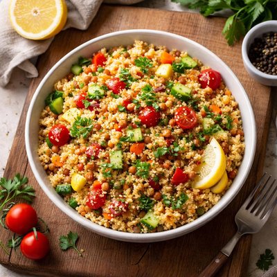 Vegetable bulgur