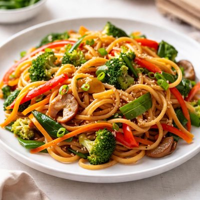 Vegetable chow mein