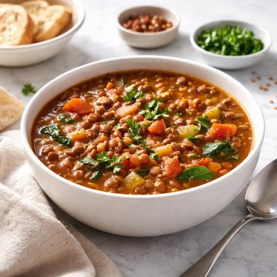 Vegetable classics lentil soup
