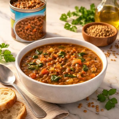 Vegetable classics progresso lentil soup