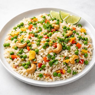 Vegetable coconut rice