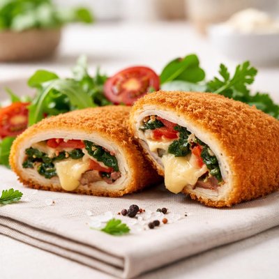 Vegetable cordon bleu
