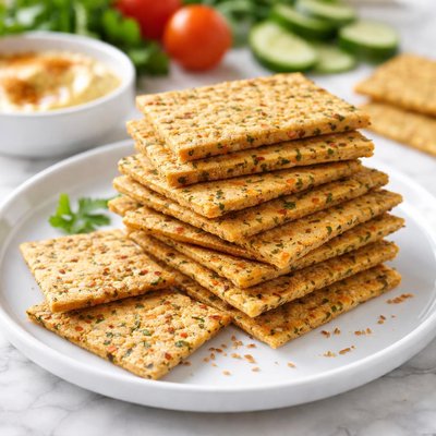 Vegetable crackers