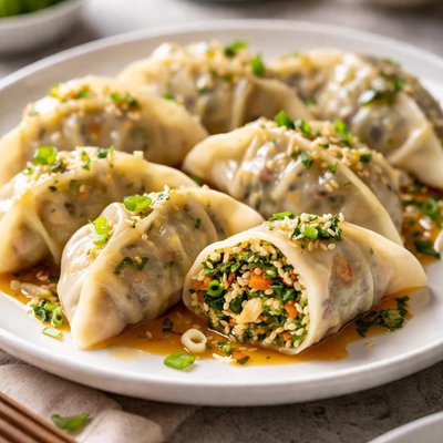 Vegetable dumpling