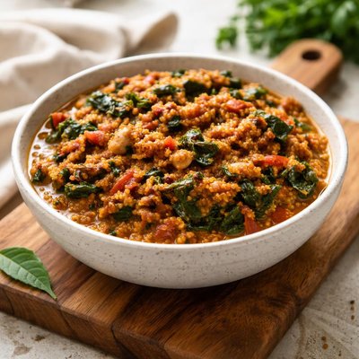 Vegetable egusi sauce