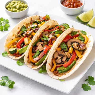 Vegetable fajitas
