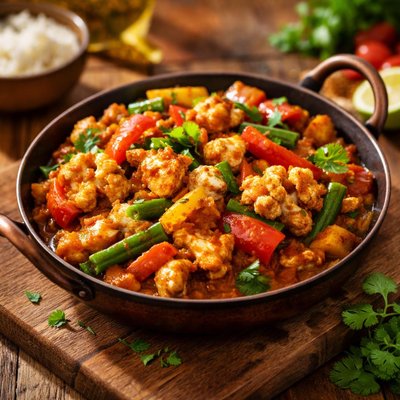 Vegetable jalfrezi