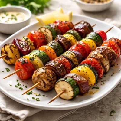 Vegetable kebab