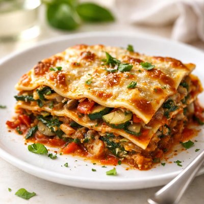 Vegetable lasagne