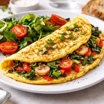 Vegetable omelette