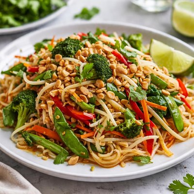 Vegetable pad thai