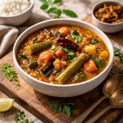Vegetable sambhar