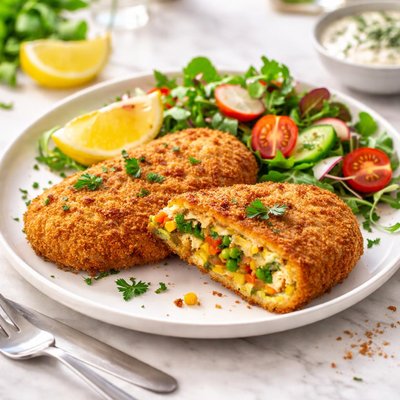 Vegetable schnitzel
