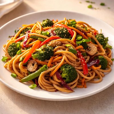 Vegetable stir fried noodles