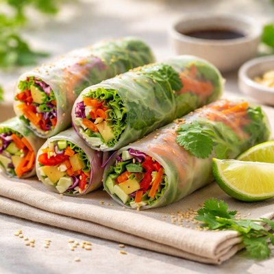 Vegetable summer roll