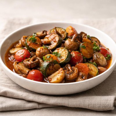 Vegetables in marsala