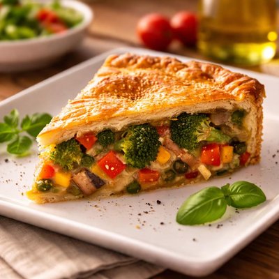 Vegetables pie