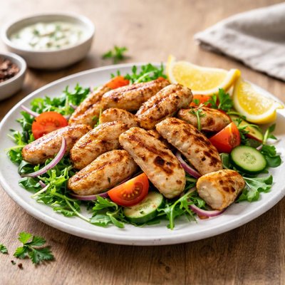 Vegetarian alternative to chicken quorn