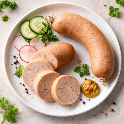 Vegetarian fleischwurst