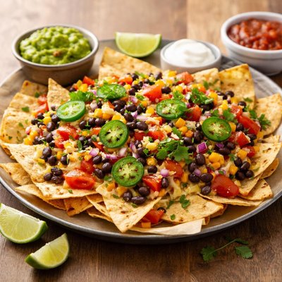 Vegetarian nachos