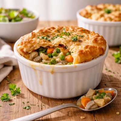 Vegetarian pot pie
