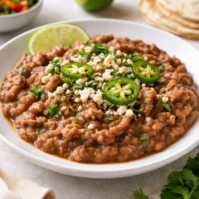 Vegetarian refried beans